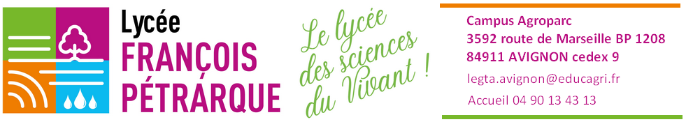BTSa STA en apprentissage - Lycée Pétrarque Avignon